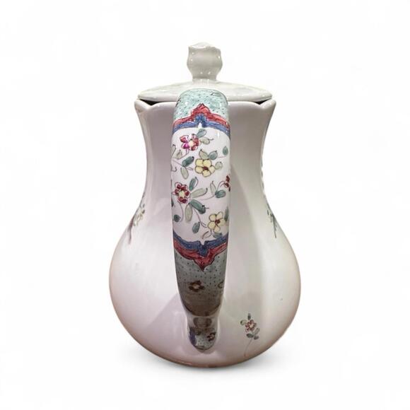 Atelier de Ségriès Moustiers France Hand Painted Faience Teapot Signed Large - Picture 3 of 13